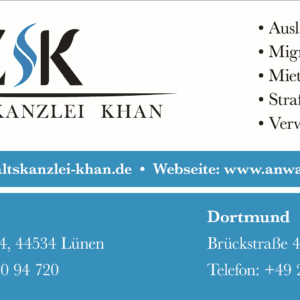 Zubair Khan Immigration Lawyer (Fachanwalt für Migrationsrecht) Lünen Germany| German, English, Urdu, Punjabi, Hindi
