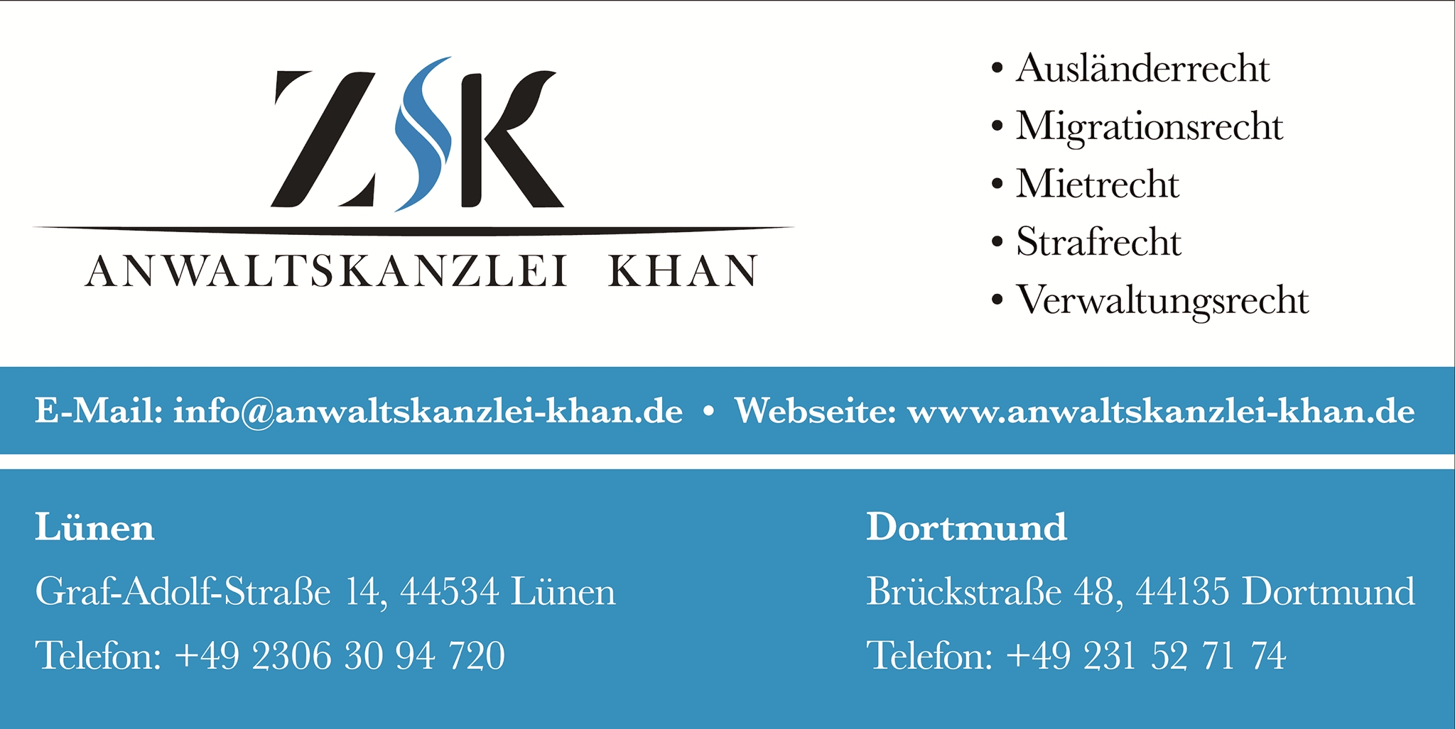 Zubair Khan Immigration Lawyer (Fachanwalt für Migrationsrecht) Lünen Germany| German, English, Urdu, Punjabi, Hindi