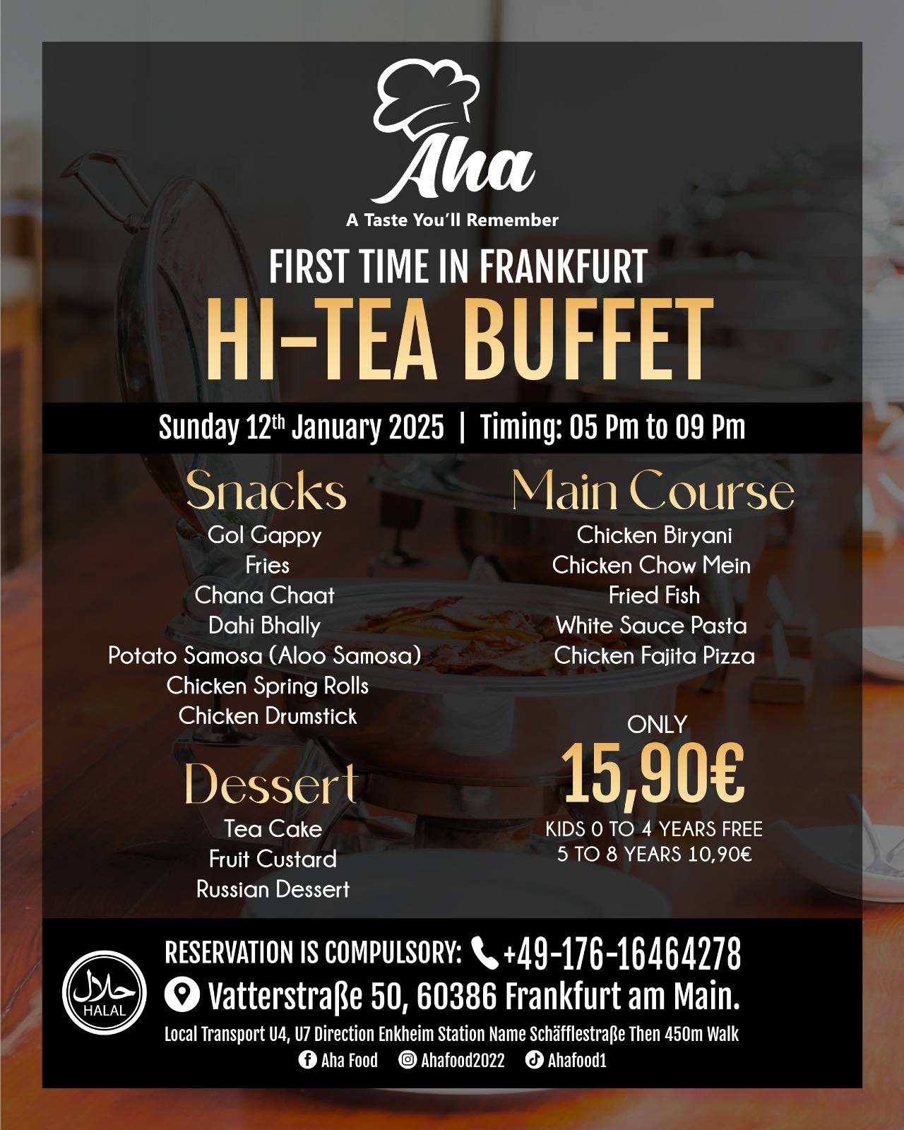 Aha Food Frankfurt | Halal Pakistani & Desi Food in Frankfurt