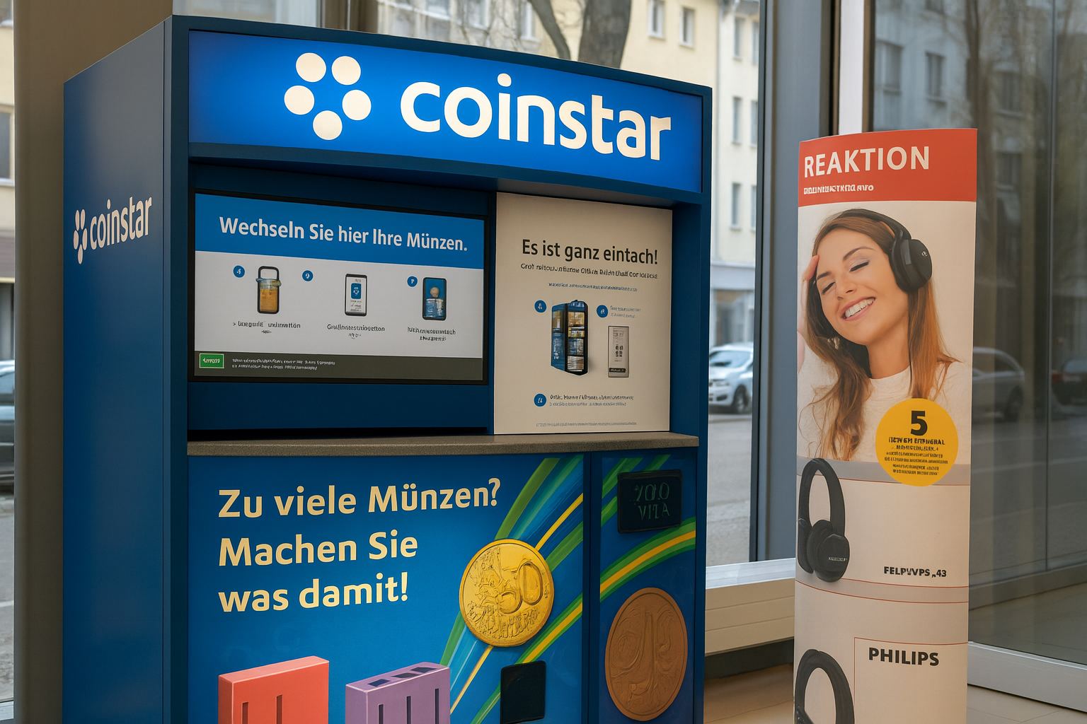 How to exchange or deposit coins in Germany
