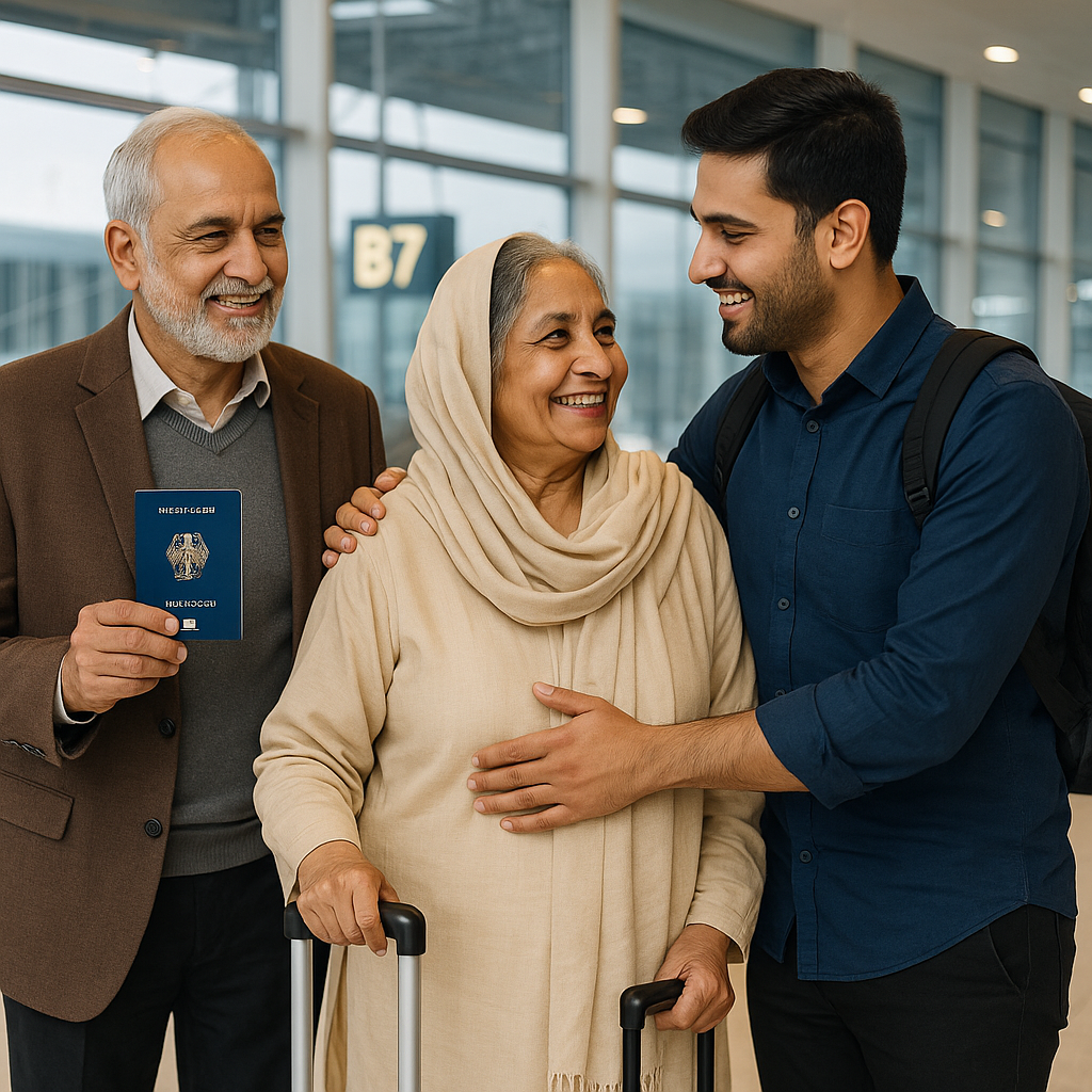 How to bring your parents to Germany permanently