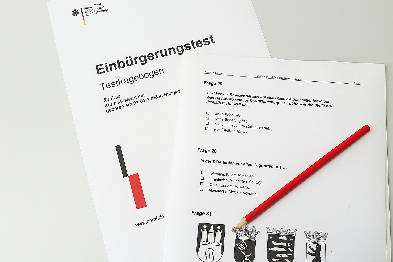 How to apply for the Einbürgerungstest in Germany