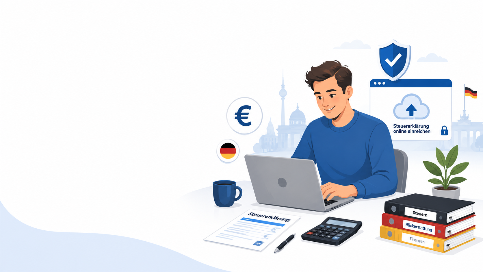 Free tax return file online in Germany